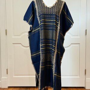 Hand Woven Mexican Huipil Dress. Oaxaca Huipil, handmade Boho, Vintage.c…